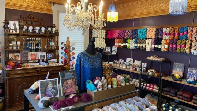 Smitten Yarn Co., located at 86 Wakefield Street, Rochester, is opened Monday through Saturday, 11 a.m.-7 p.m. and Sunday, noon-5 p.m.