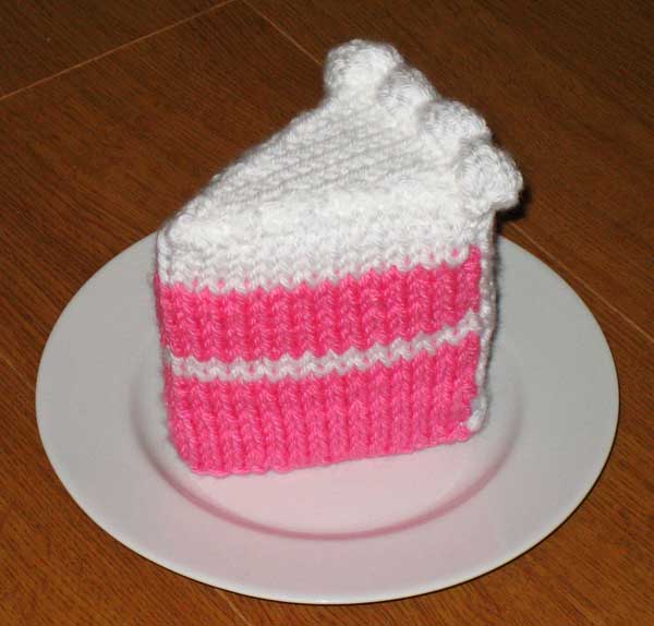 knitted cake (Photo - Tanya Hart, flickr).