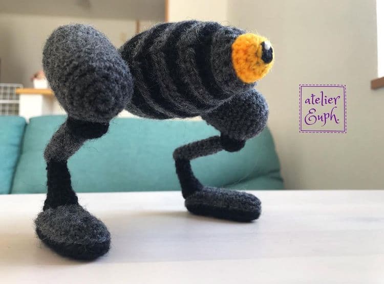 Knitted Toy by atelier Euph