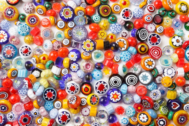 Colorful Collection of Beads